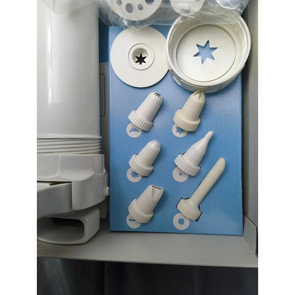 Hutzler Gerda Easy Action Cookie Press & Food Decorator set from 1989
